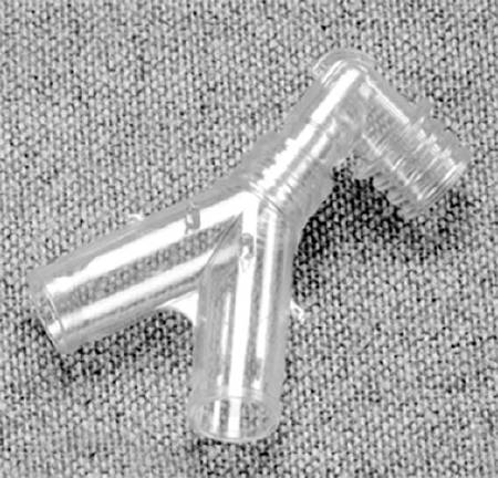ADAPTER, Y W/ELBOW/PORT DISP (50/CS)                  CARFUS